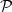 \mathcal{P}